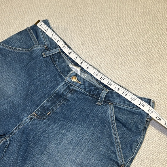 Carhartt Vintage relaxed Capri Denim Jeans.  Size 14 - Picture 5 of 13